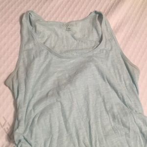 A-glow XL Teal Maternity Tank